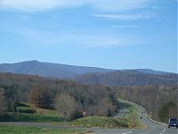 Luray Caverns: on the drive over