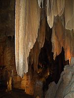 Luray Caverns: The Drapery formations